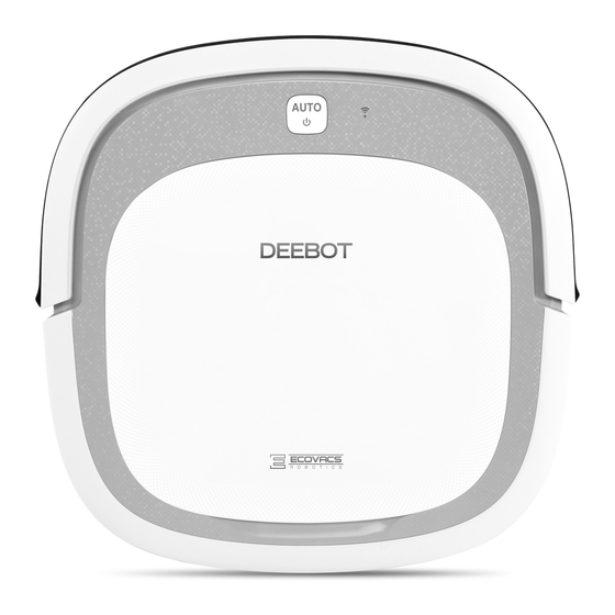 ECOVACS ROBOTICS Deebot SLIM2 Manuel D'instructions