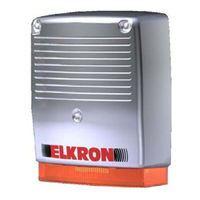 Elkron HP602LG Manuel D'installation