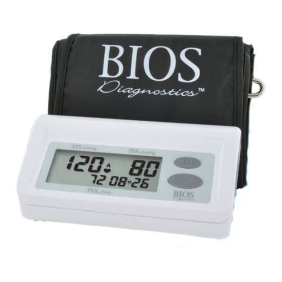 BIOS Diagnostics Compact BD204 Manuel D'instructions