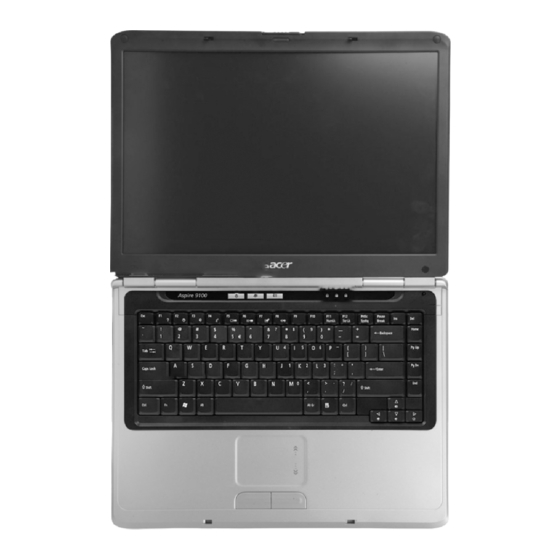 Acer Aspire 9100 Série Manuel D'utilisation