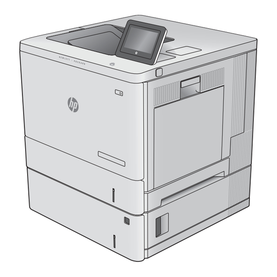 HP Color LaserJet Enterprise M553 Guide D'installation