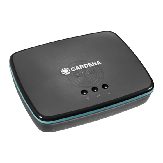 Gardena Smart Gateway 19005 Mode D'emploi