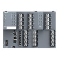 Siemens SIMATIC NET SCALANCE XM408-4C Manuel De Configuration