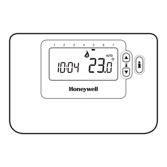 Honeywell CMT707A1003 Mode D'emploi