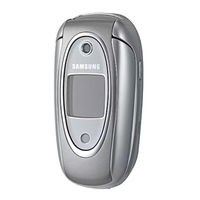 Samsung SGH-E330 Mode D'emploi