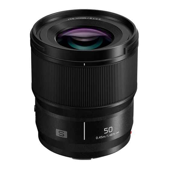 Panasonic S-S50 Manuel D'utilisation