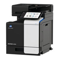 Konica Minolta bizhub C3350i Guide Rapide