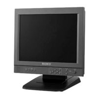 Sony LMD-2020 Instructions D'utilisation