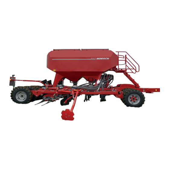 horsch SPRINTER 3 ST Manuels