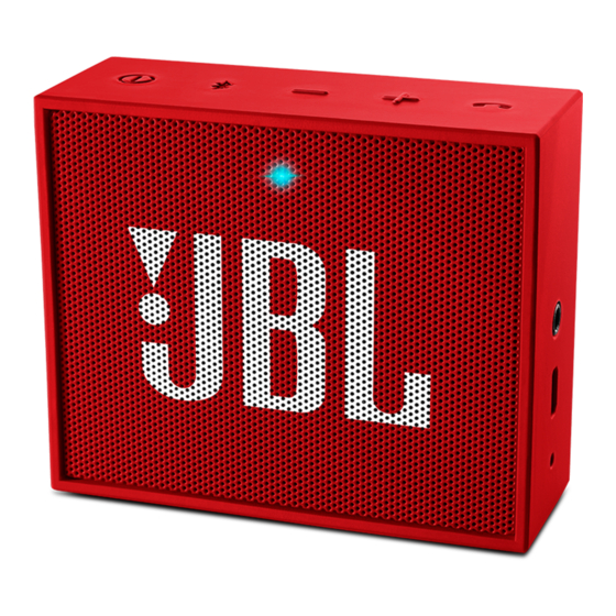 Harman JBL GO Guide De Démarrage Rapide