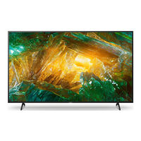 Sony Bravia KD-55XH8096 Guide D'installation