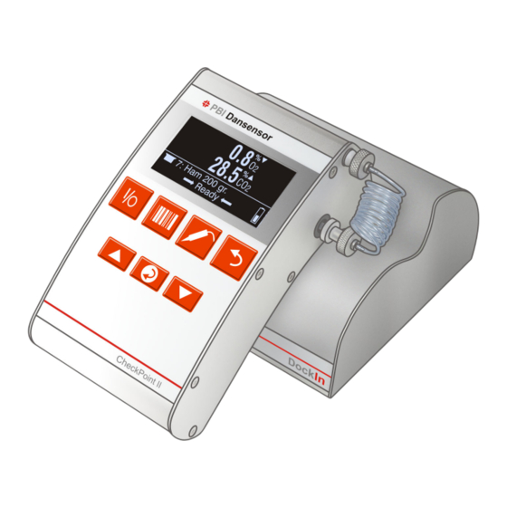 PBI Dansensor CheckPoint II Guide Utilisateur