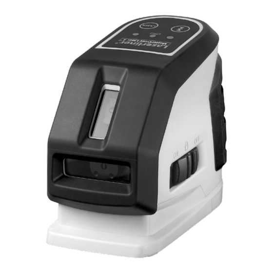 LaserLiner MasterCross-Laser 2 Mode D'emploi