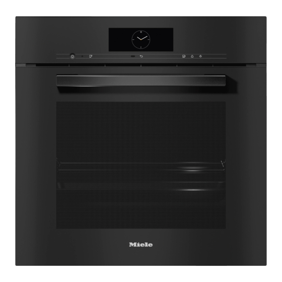 Miele DGC 7865 HC Pro Mode D'emploi Et Instructions De Montage