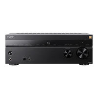 Sony STR-AN1000 Guide D'aide