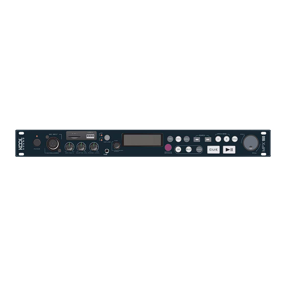 KOOL SOUND MPX-160 Mode D'emploi