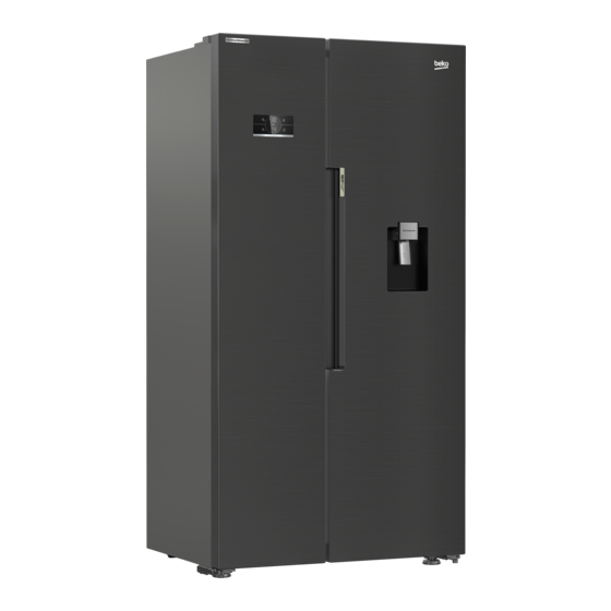 Beko GN163240ZXBRN Manuel D'utilisateur