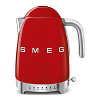 Smeg KLF04RDEU Manuel D'utilisation