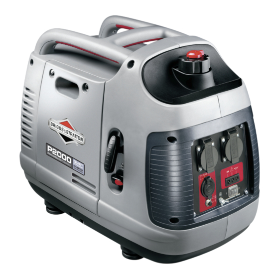 Briggs & Stratton P2000 Manuel D'utilisation