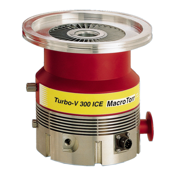 Varian Turbo-V300 ICE Mode D'emploi