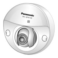 Panasonic WV-SFN110 Guide D'installation