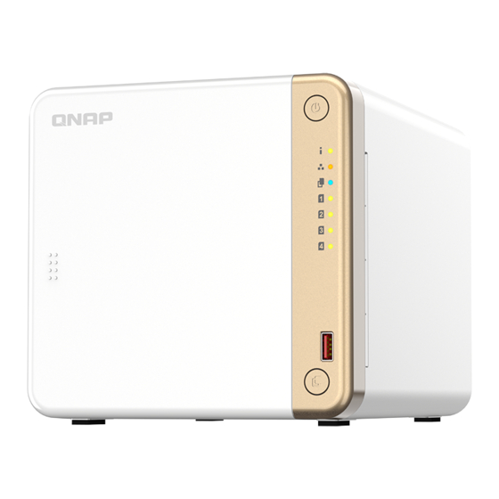 QNAP TS-262 Guide De L'utilisateur