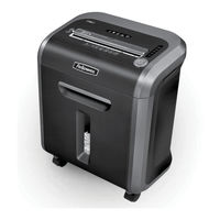 Fellowes Powershred 79Ci Mode D'emploi