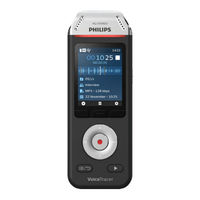 Philips VoiceTracer DVT2810 Manuel De L'utilisateur