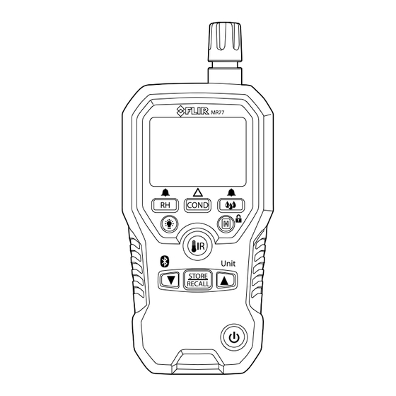 Itm FLIR MR77 Manuel De L'utilisateur