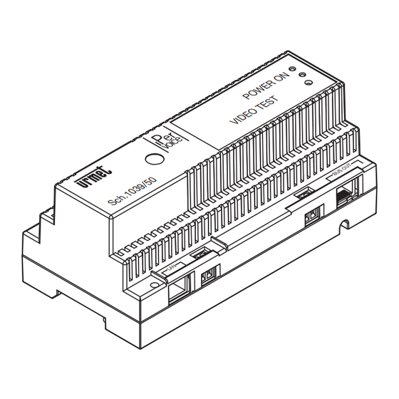 Urmet iPerVoice 1039 Mode D'emploi