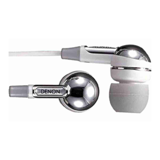 Denon AH-C350 Mode D'emploi