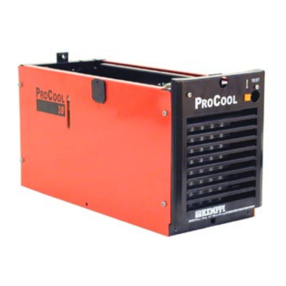 Kemppi Procool 30 Manuel D'utilisation