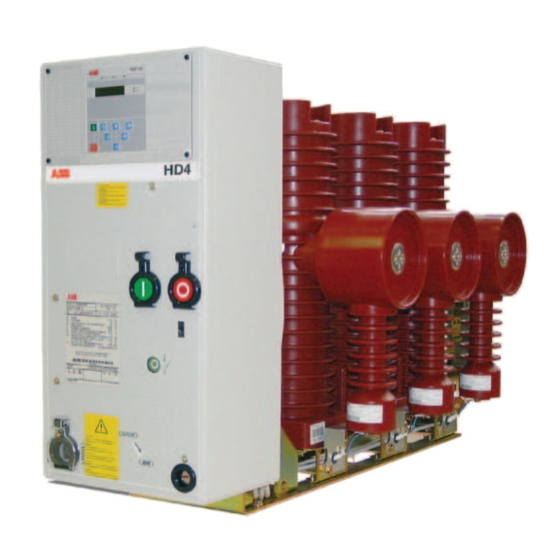 ABB HD4/R Instructions Pour L'installation Et L'exploitation