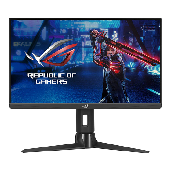 Asus ROG STRIX XG259CM Mode D'emploi