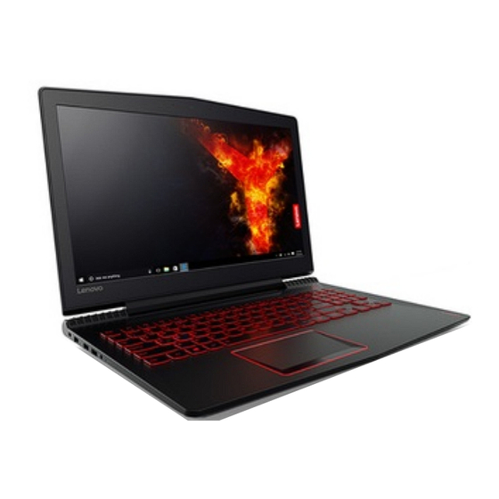 Lenovo Legion Y520-15IKBM Guide De L'utilisateur