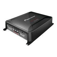 Pioneer GM-D8604 Mode D'emploi