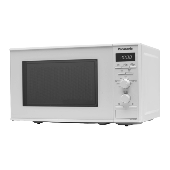 Panasonic NN-J161MM Mode D'emploi