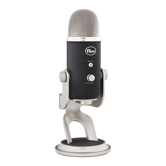 Blue YETI PRO Manuel D'utilisation