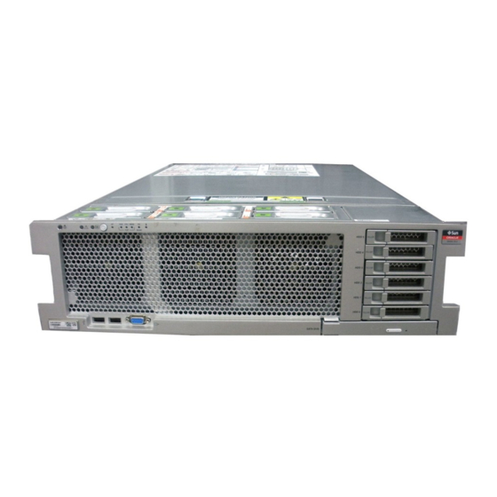 Sun Oracle SPARC T5-2 Manuels