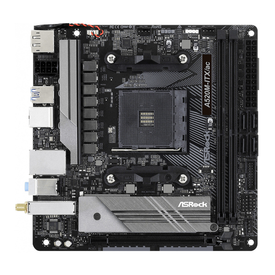 ASROCK A520M-ITX/ac Manuel D'instructions