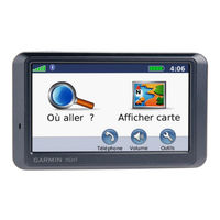 Garmin nuvi 780 Manuel De Demarrage Rapide