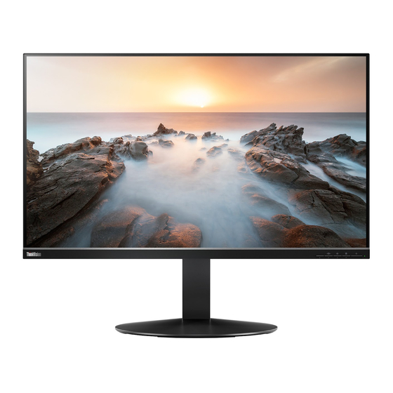 Lenovo ThinkVision P32u-10 Guide De L'utilisateur