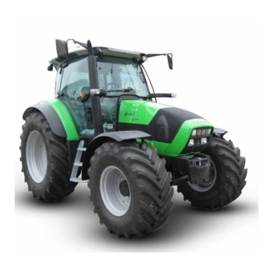 DEUTZ-FAHR AGROTRON K90 Manuel D'atelier