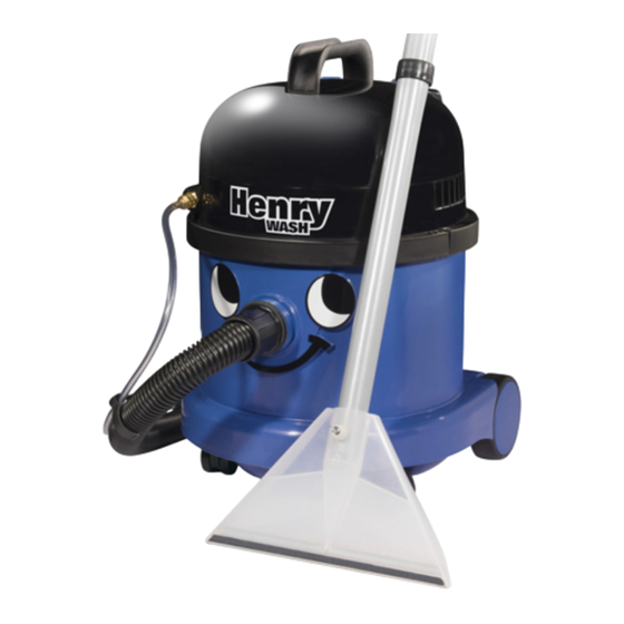 Numatic Henry WASH HVW 370 Traduction Du Manuel D'utilisation D'origine