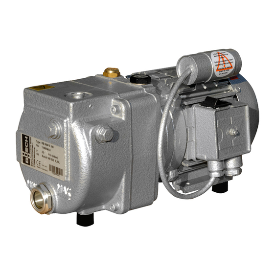 BUSCH R5 RB 0006 C Manuel D'installation Et De Service