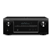 Denon AVR-X3000 Mode D'emploi