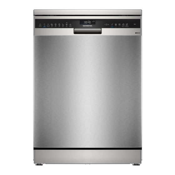 Siemens SN25EI11CE Manuel D'utilisation