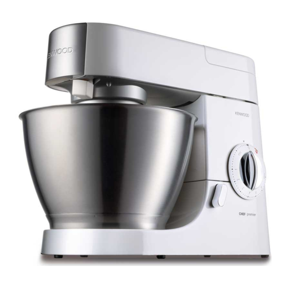 Kenwood Chef and Major KMC5 Serie Mode D'emploi