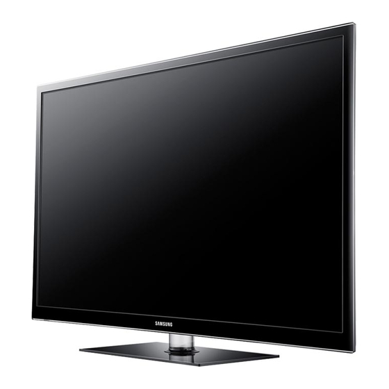 Samsung PS51E558 Mode D'emploi