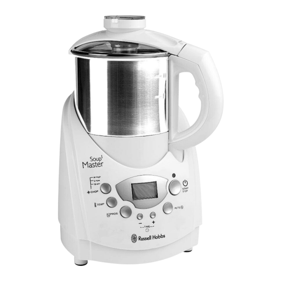 Russell Hobbs Soup'Master Mode D'emploi